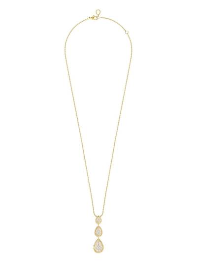 Boucheron 18kt yellow gold Serpent Bohème diamond pendant necklace outlook