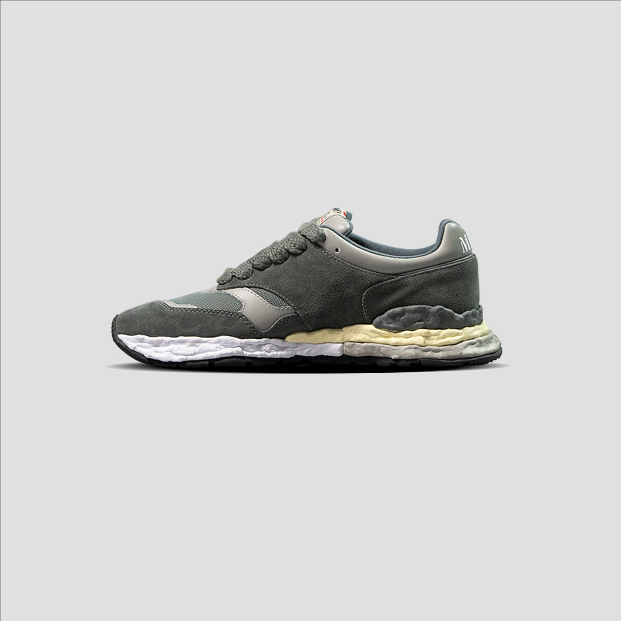 GEORGE OG SOLE LOW-TOP LEATHER SNEAKER - 4