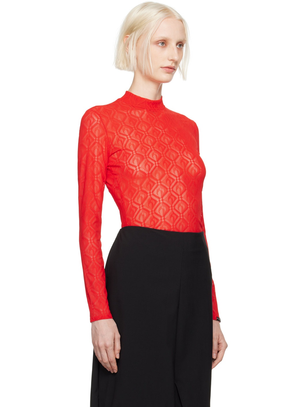 Red Moon Diamond Long Sleeve T-Shirt - 2