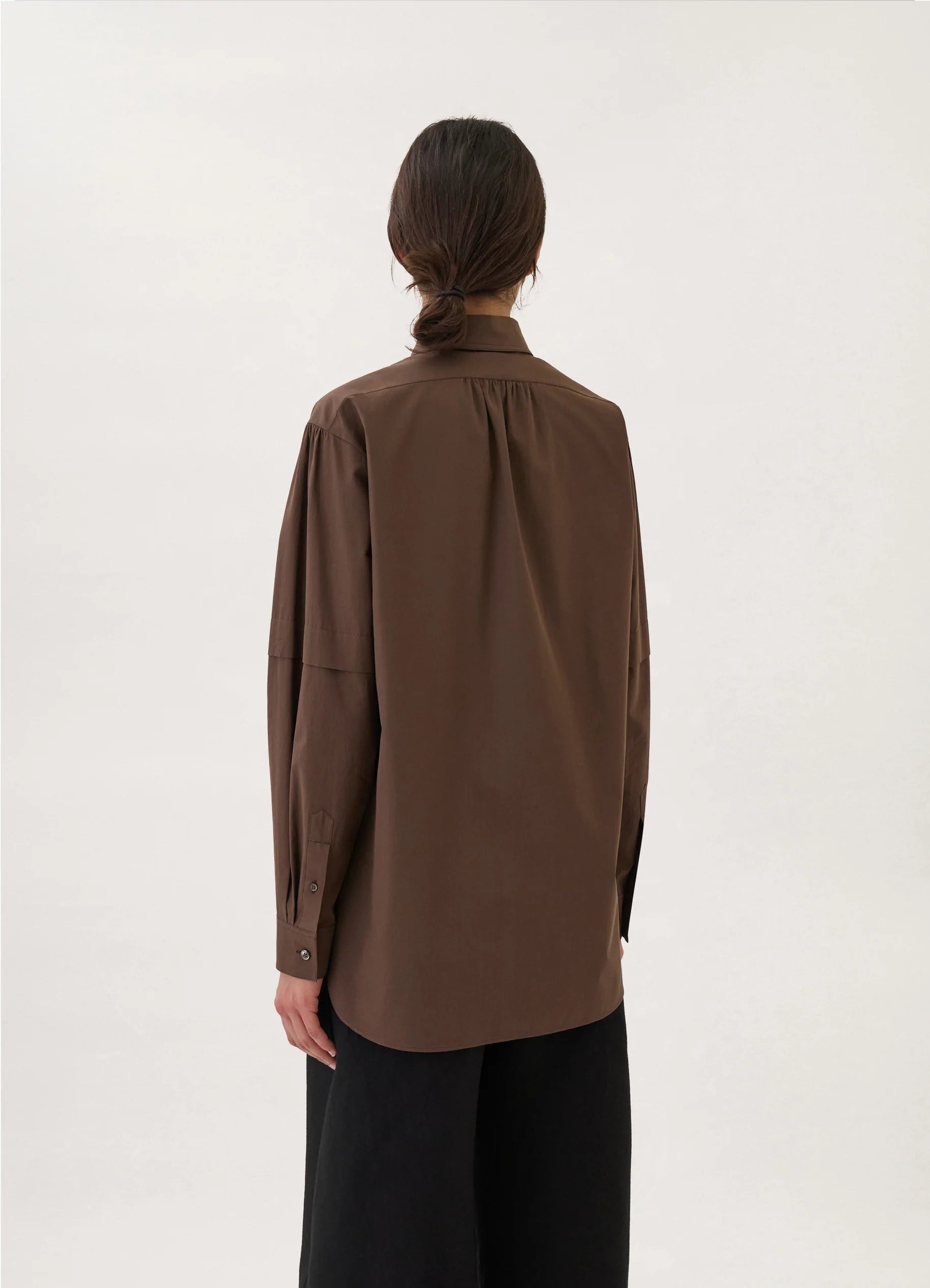 SHIRT WITH SLITS
COTTON POPLIN - 3
