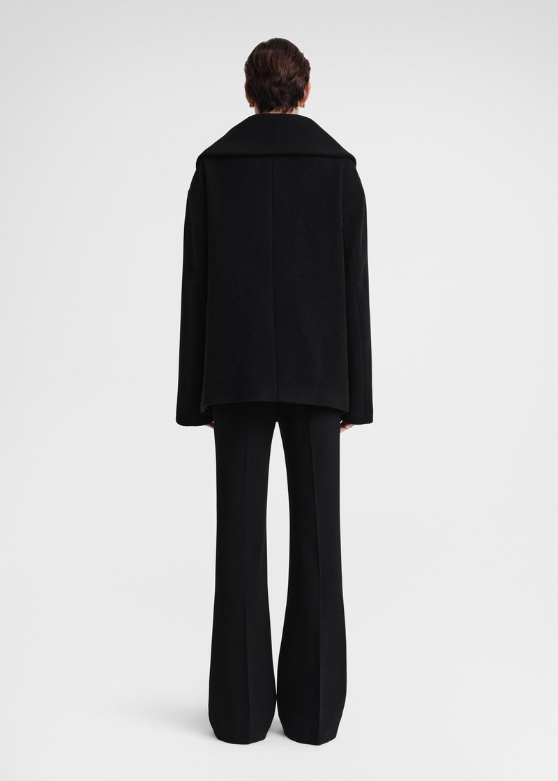 Felt wrap jacket black 4