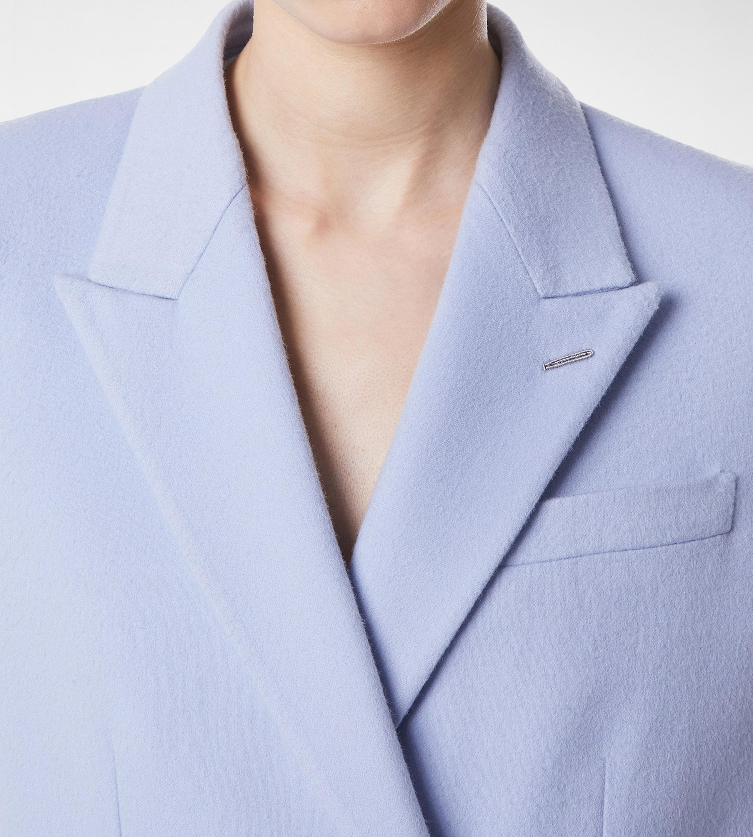 DOUBLE FACE LIGHT WOOL DOUBLE BREASTED COAT - 2