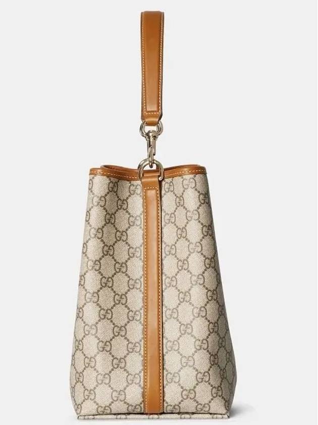 GG Emblem Small Shoulder Bag Brown - 9