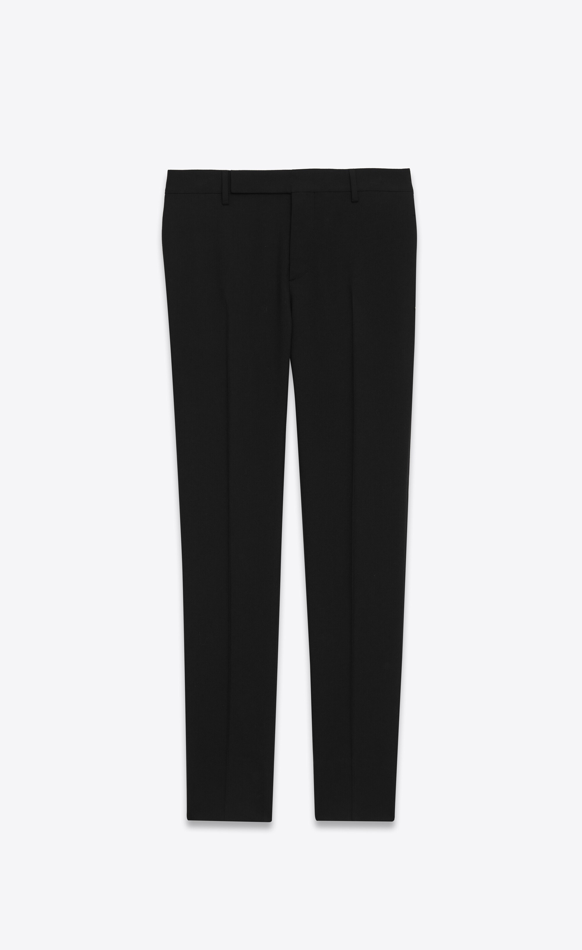 tailored pants in saint laurent gabardine - 1