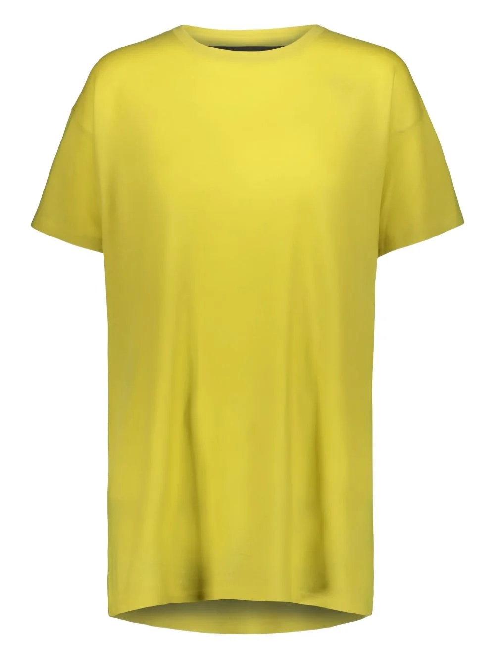 round-neck ribbed cashmere T-shirt - 1