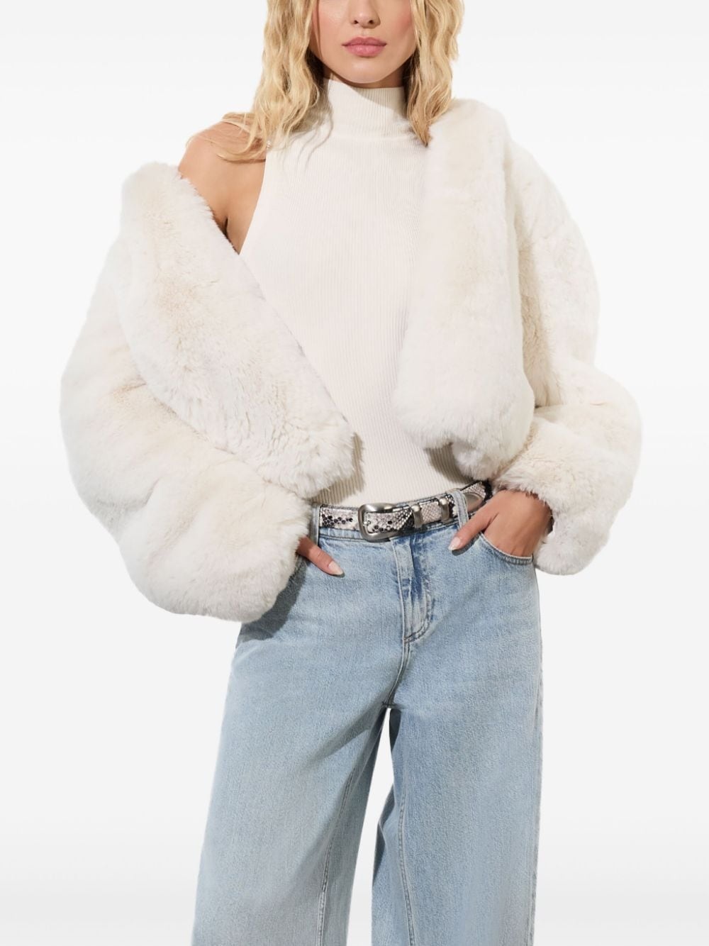Rowe faux-fur jacket - 3
