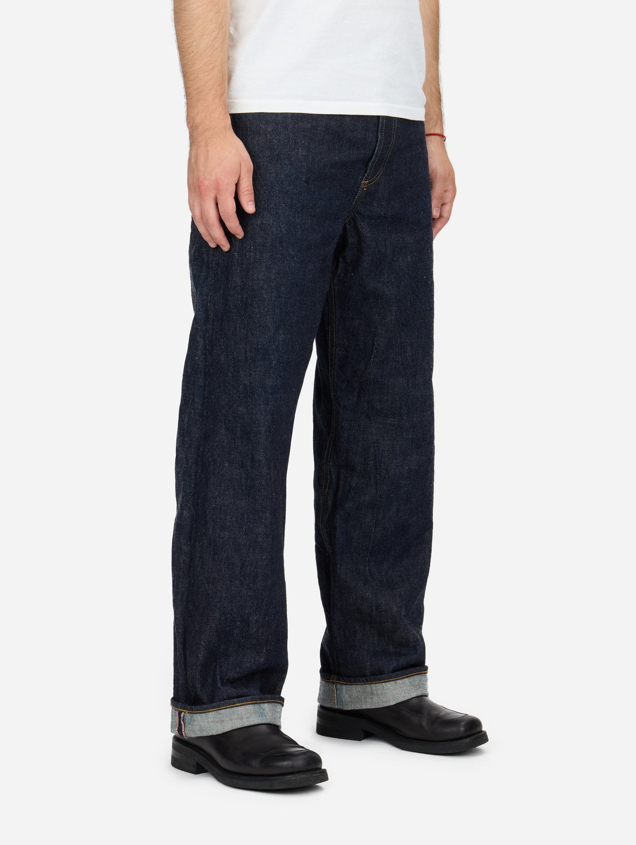 RS-100xk - Relaxed Straight - Rinsed Indigo Kibata - 4