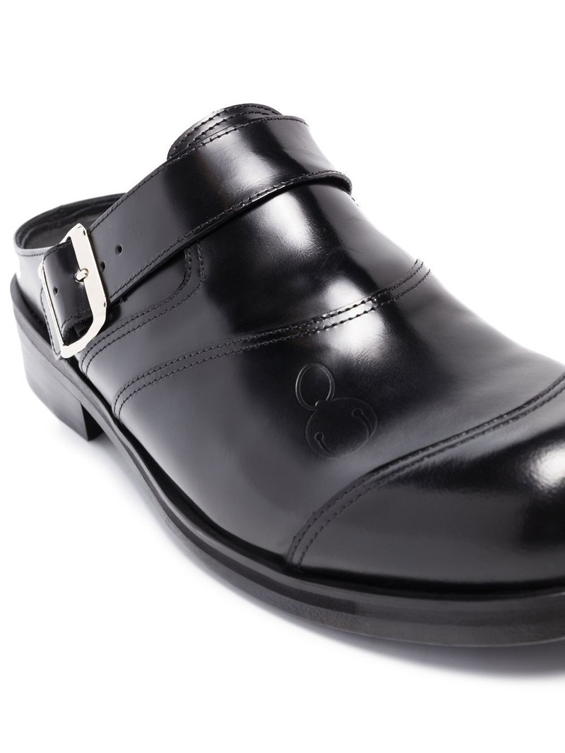 STEFAN COOKE buckle-fastened monk shoes outlook