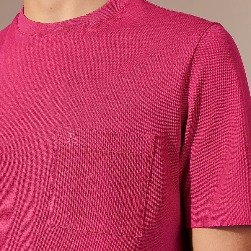 "H" embroidered T-shirt - 4