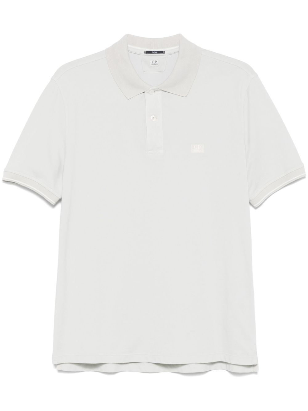 logo-embroidered polo shirt - 1
