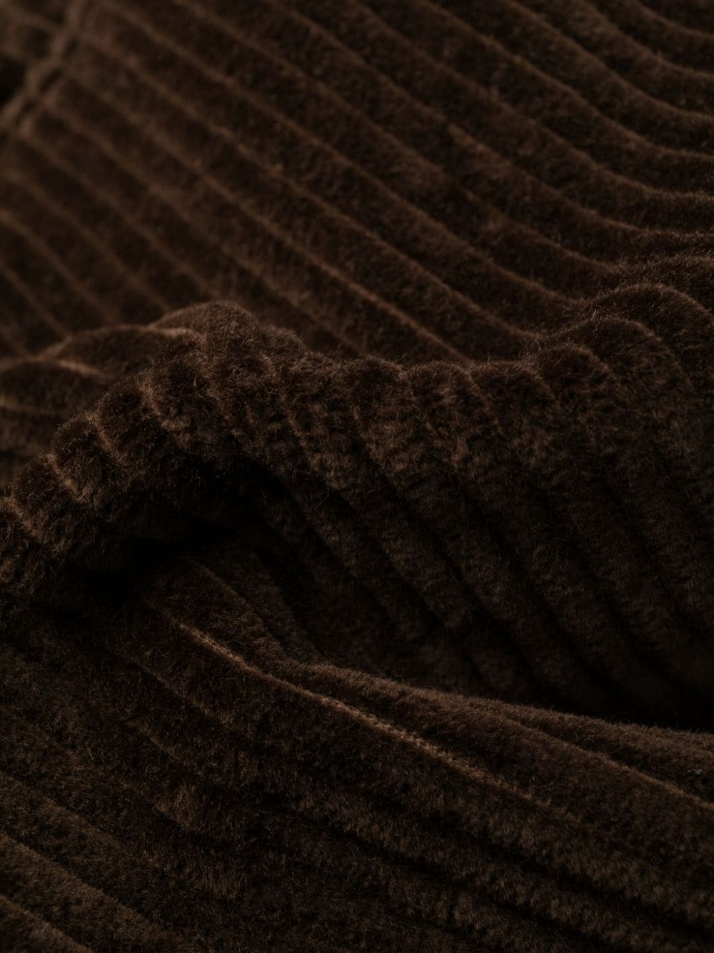 corduroy flared trousers - 7