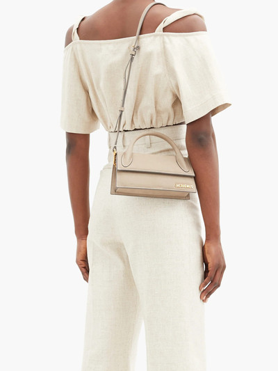 JACQUEMUS Chiquito grained-leather cross-body bag outlook