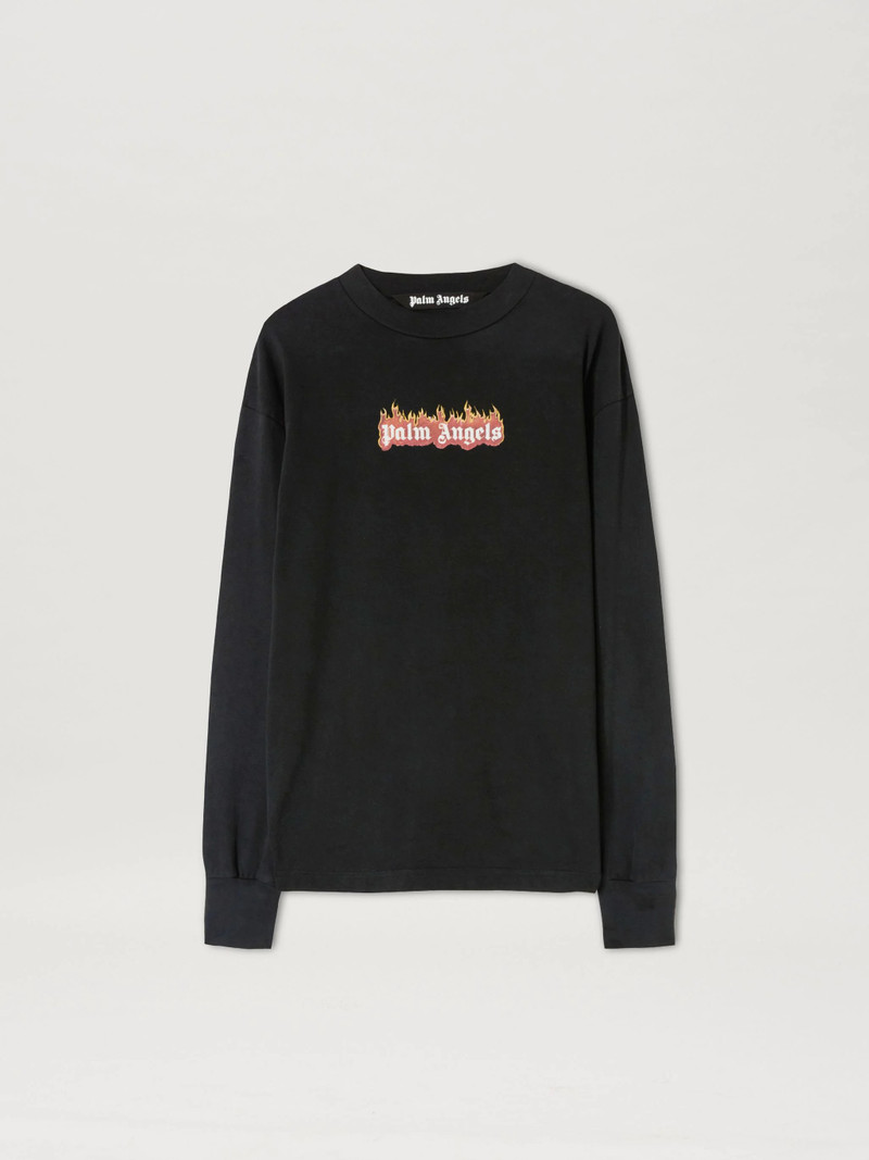 BURNING LOGO CLASSIC TEE LONG SLEEVES - 1