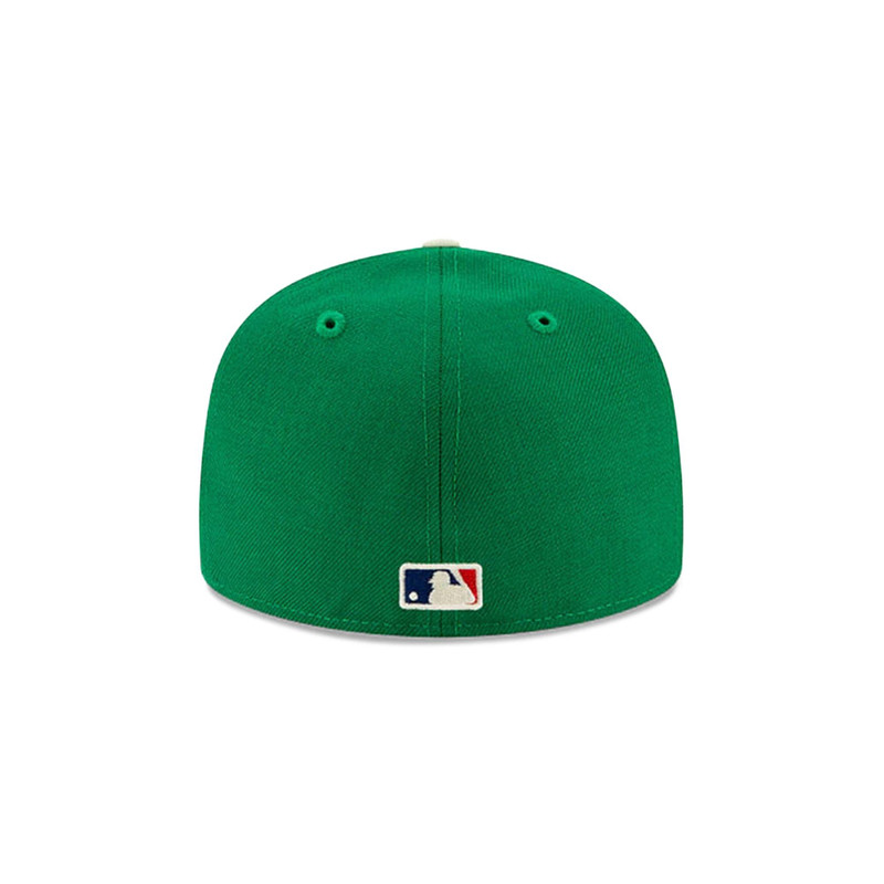 ESSENTIALS Fear of God Essentials x New Era 59Fifty Fitted Cap 'Green' outlook