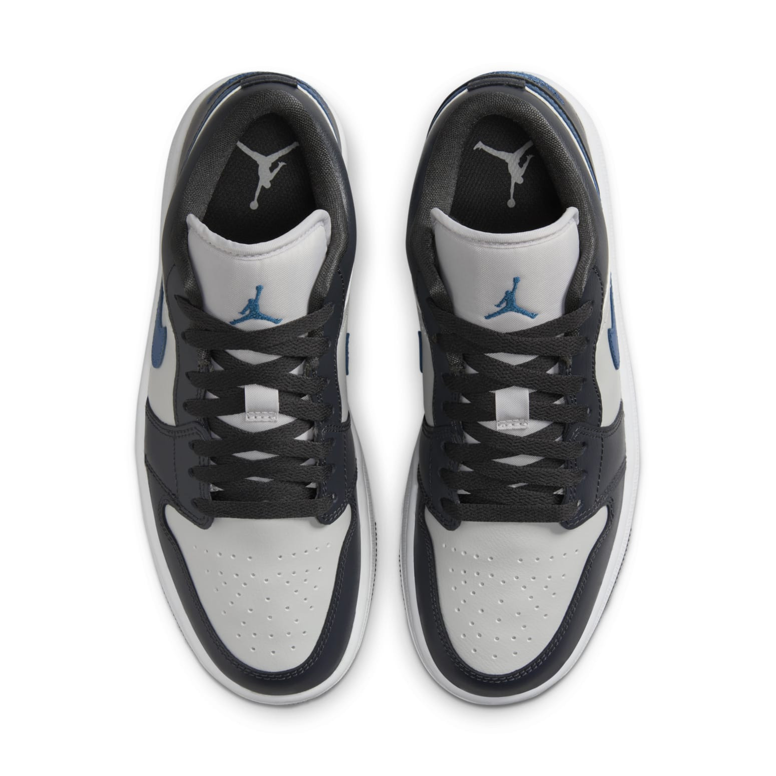 (WMNS) Air Jordan 1 Low 'Anthracite Industrial Blue' DC0774-040 - 4
