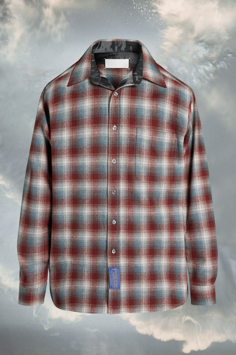 Maison Margiela Pendleton wool shirt | REVERSIBLE