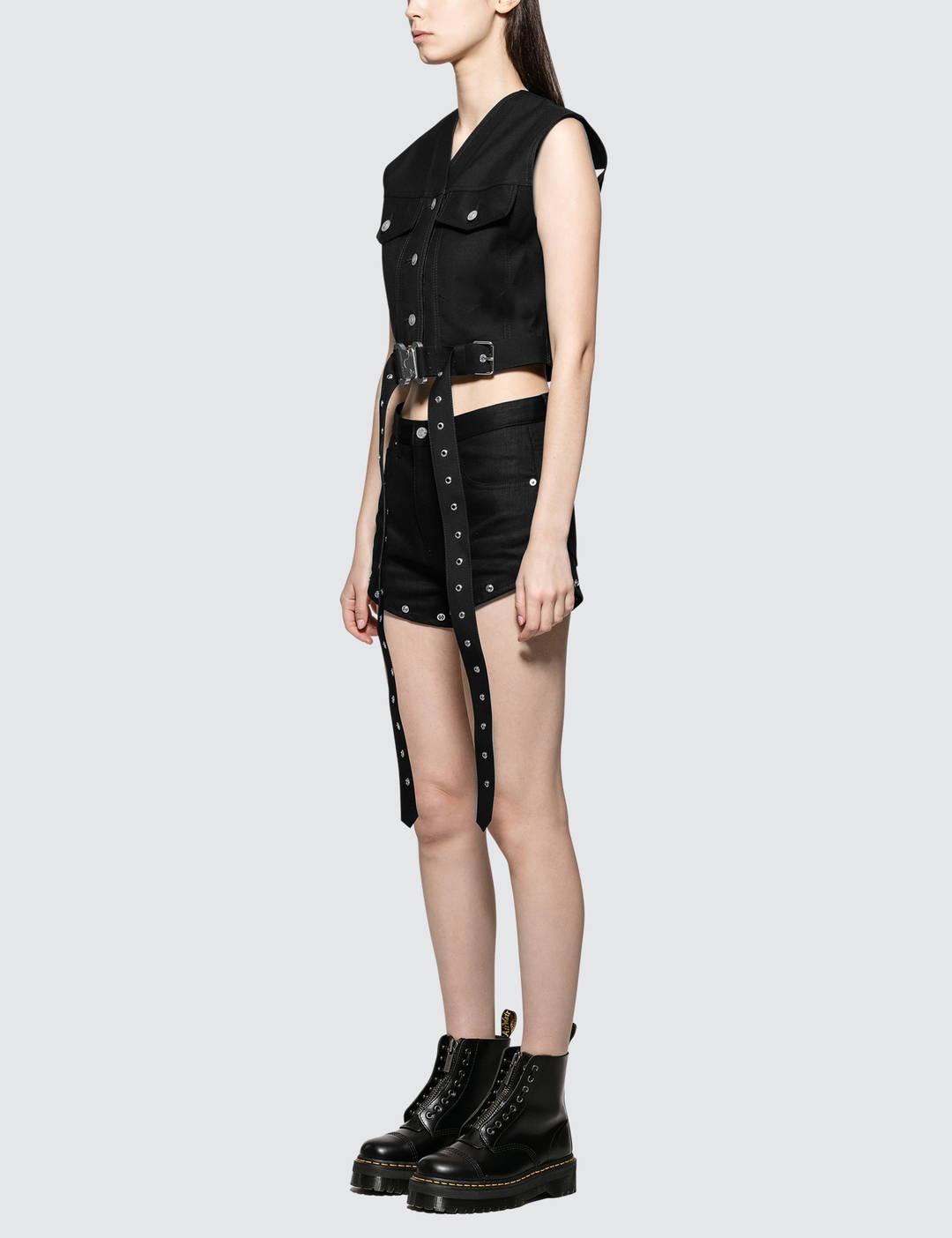 MACKINTOSH CROPPED VEST - 2