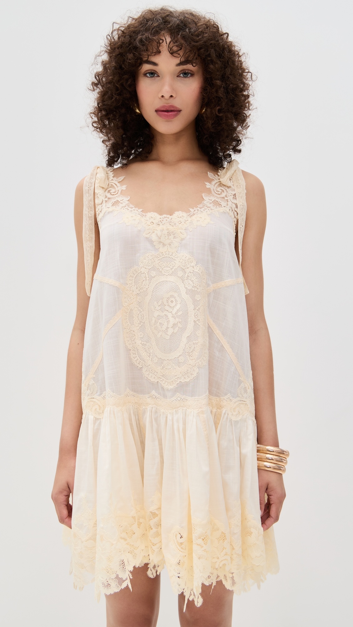 Cascadian Lace Mini Dress - 6