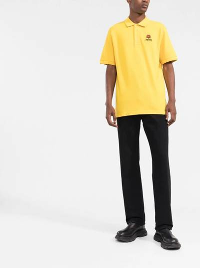 KENZO Boke Flower logo-embroidered polo shirt outlook