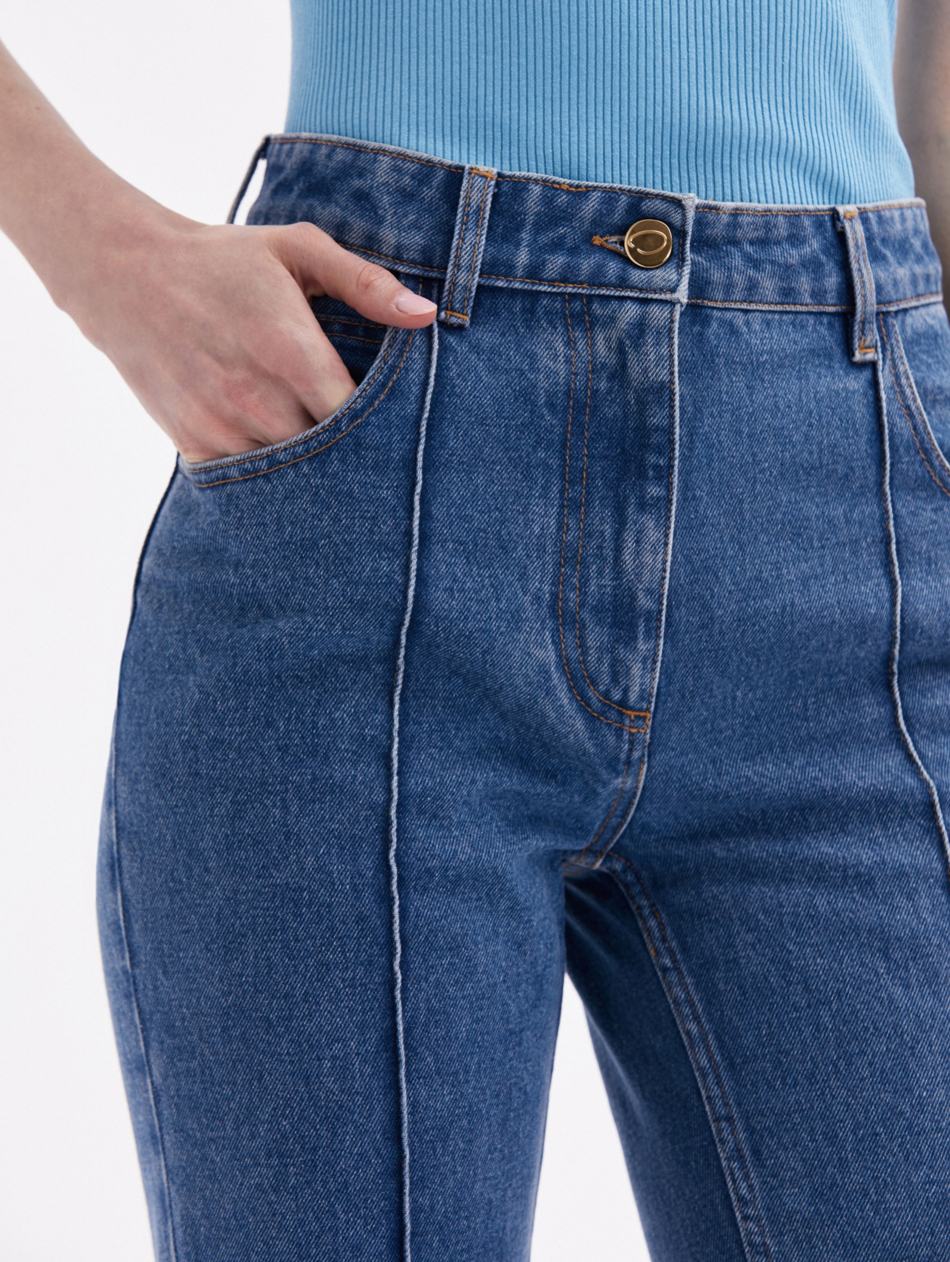 BOOT CUT JEANS - 5