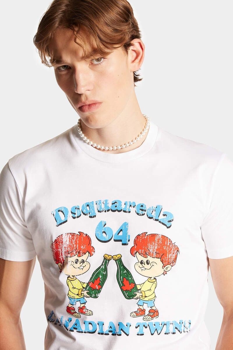 DSQUARED2 CANADIAN TWINS COOL FIT T-SHIRT 5