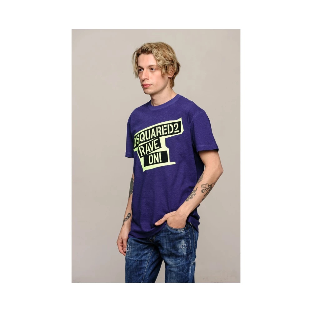 BLUE COTTON T-SHIRT COOL FIT - 4