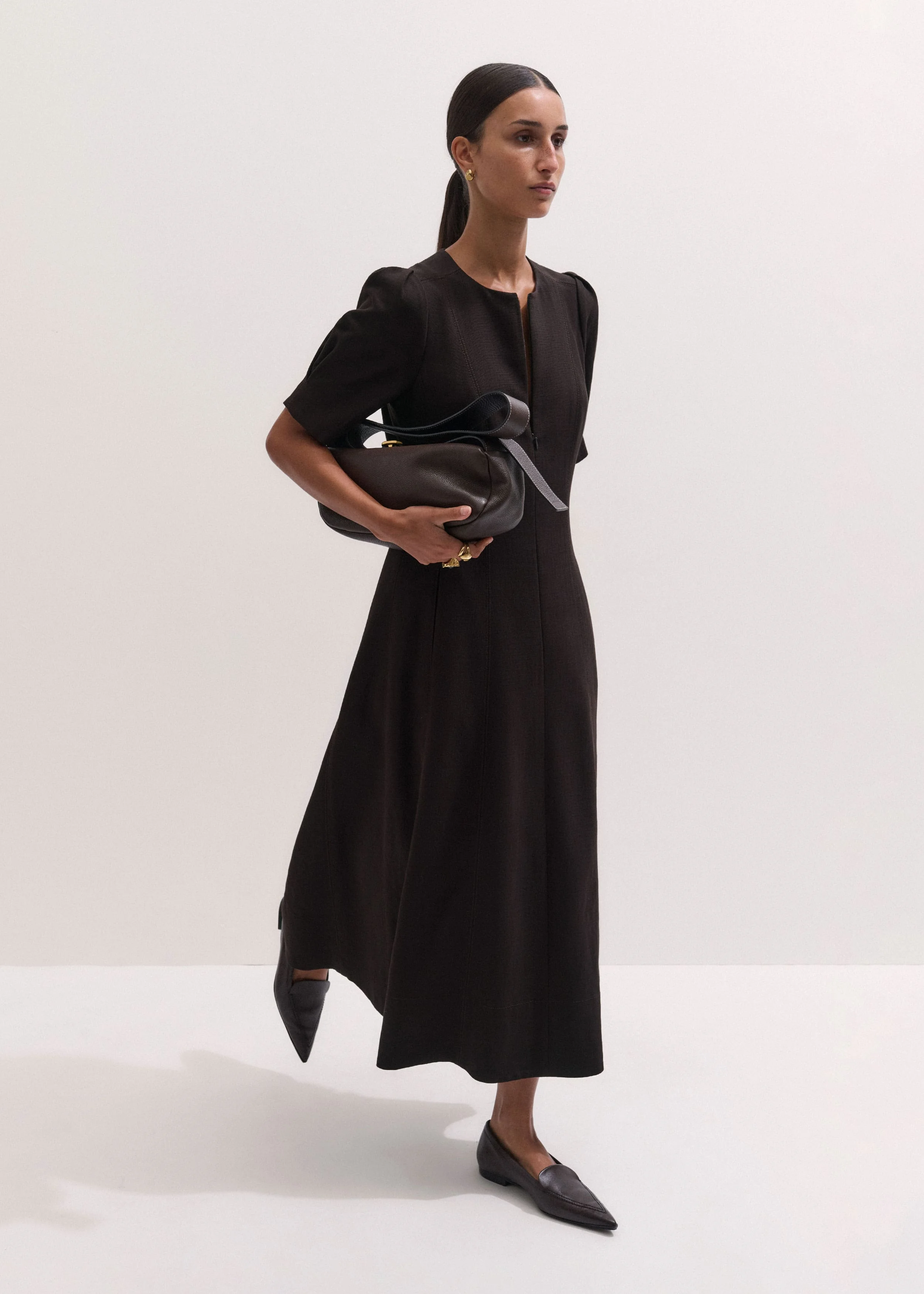 Fit + Flare Maxi Dress - 1