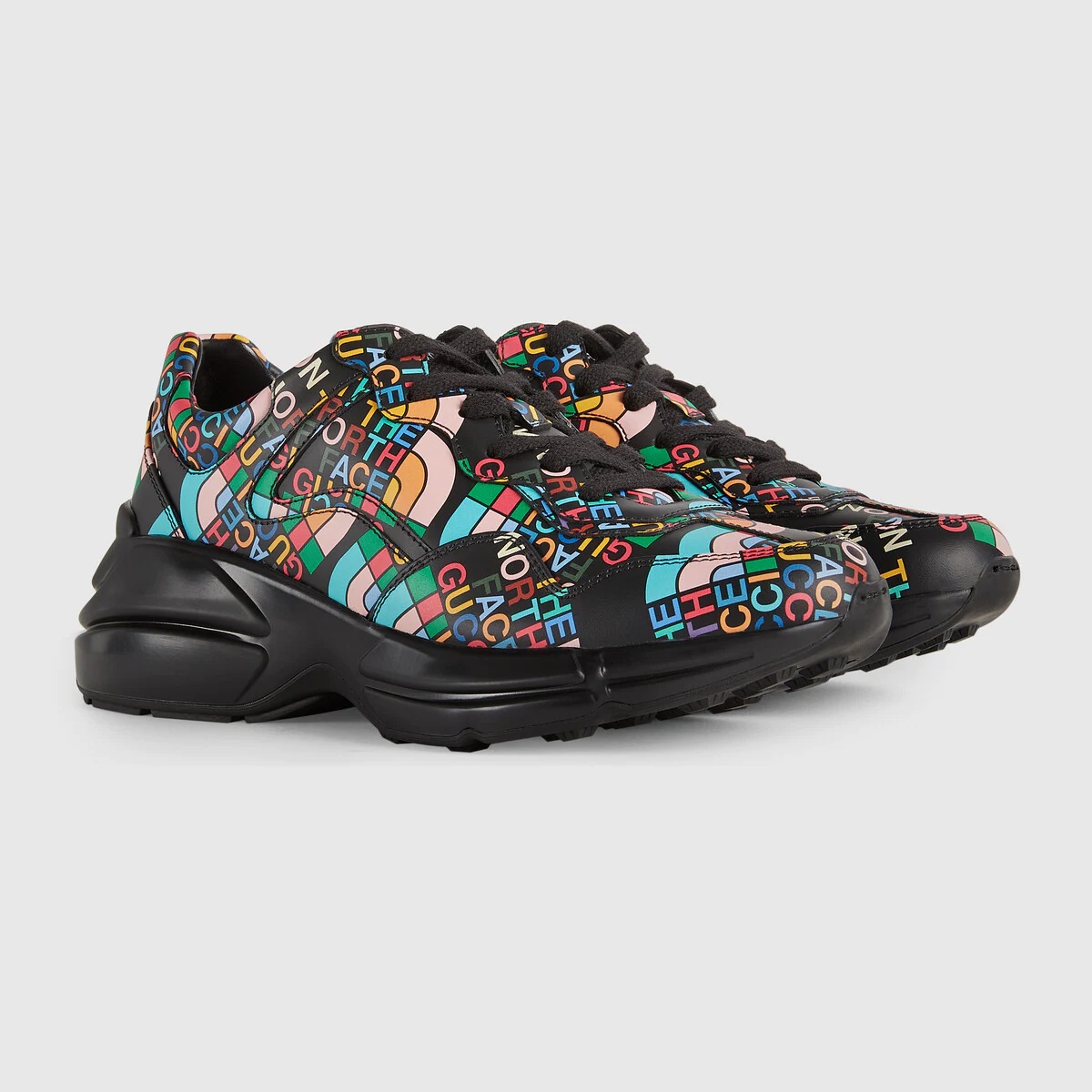 THE NORTH FACE GUCCI ノースフェース グッチ Rhyton スニーカー Gucci x The North Face Rython Sneakers Men's Size 7 (US 7.5