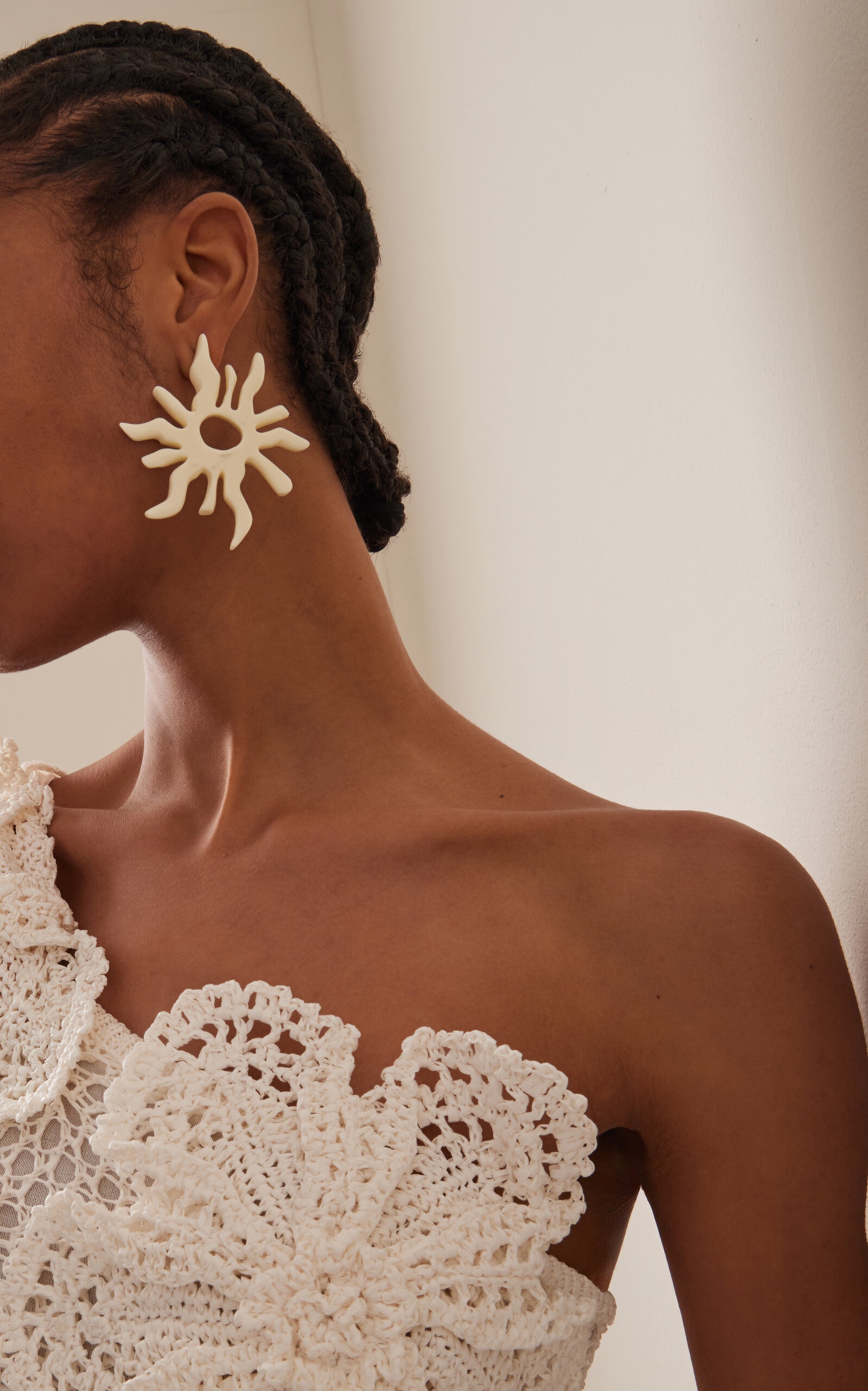 Soleil Earrings white - 2