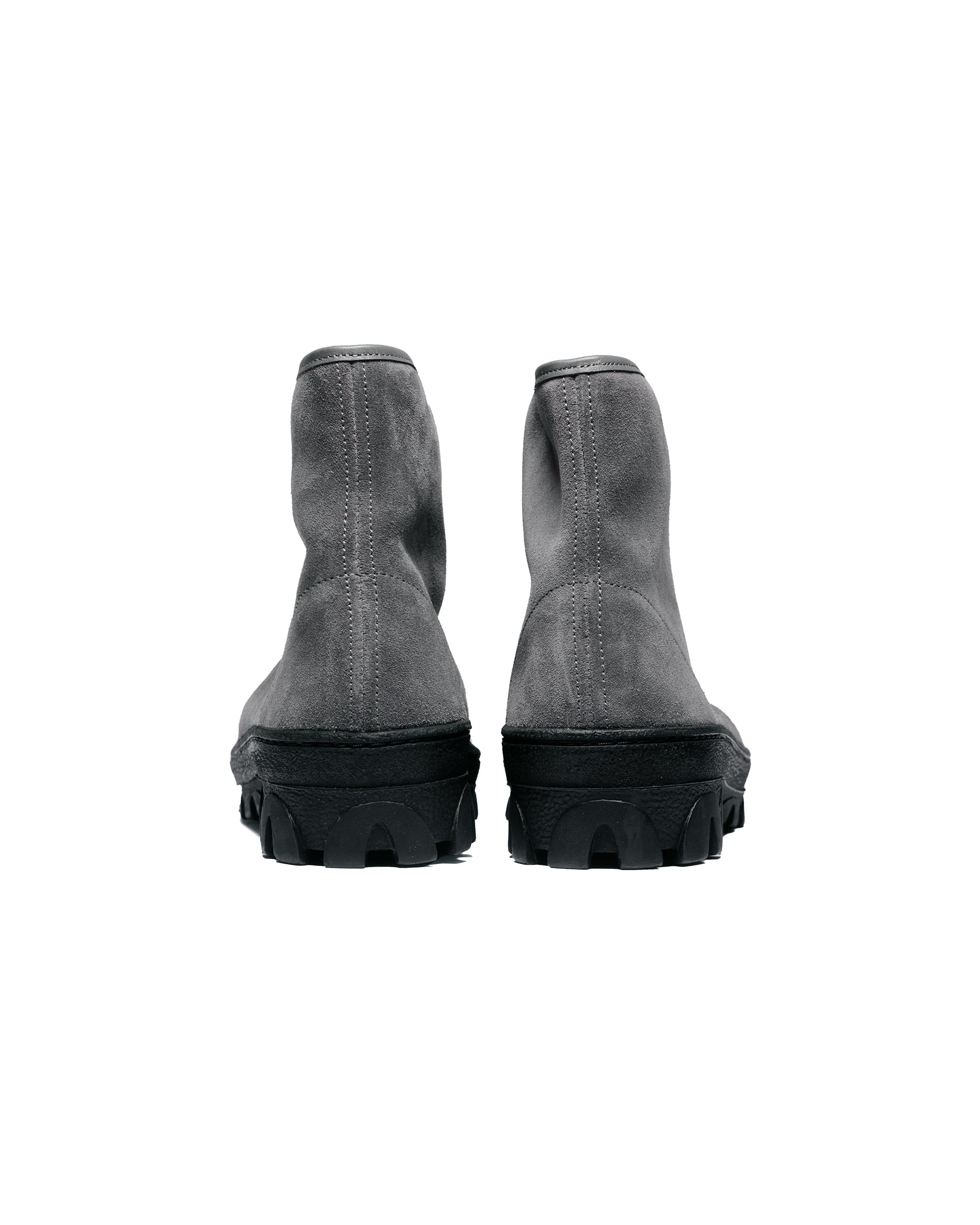 Russian Military Boots 540SS Dark Gray Suede - 4