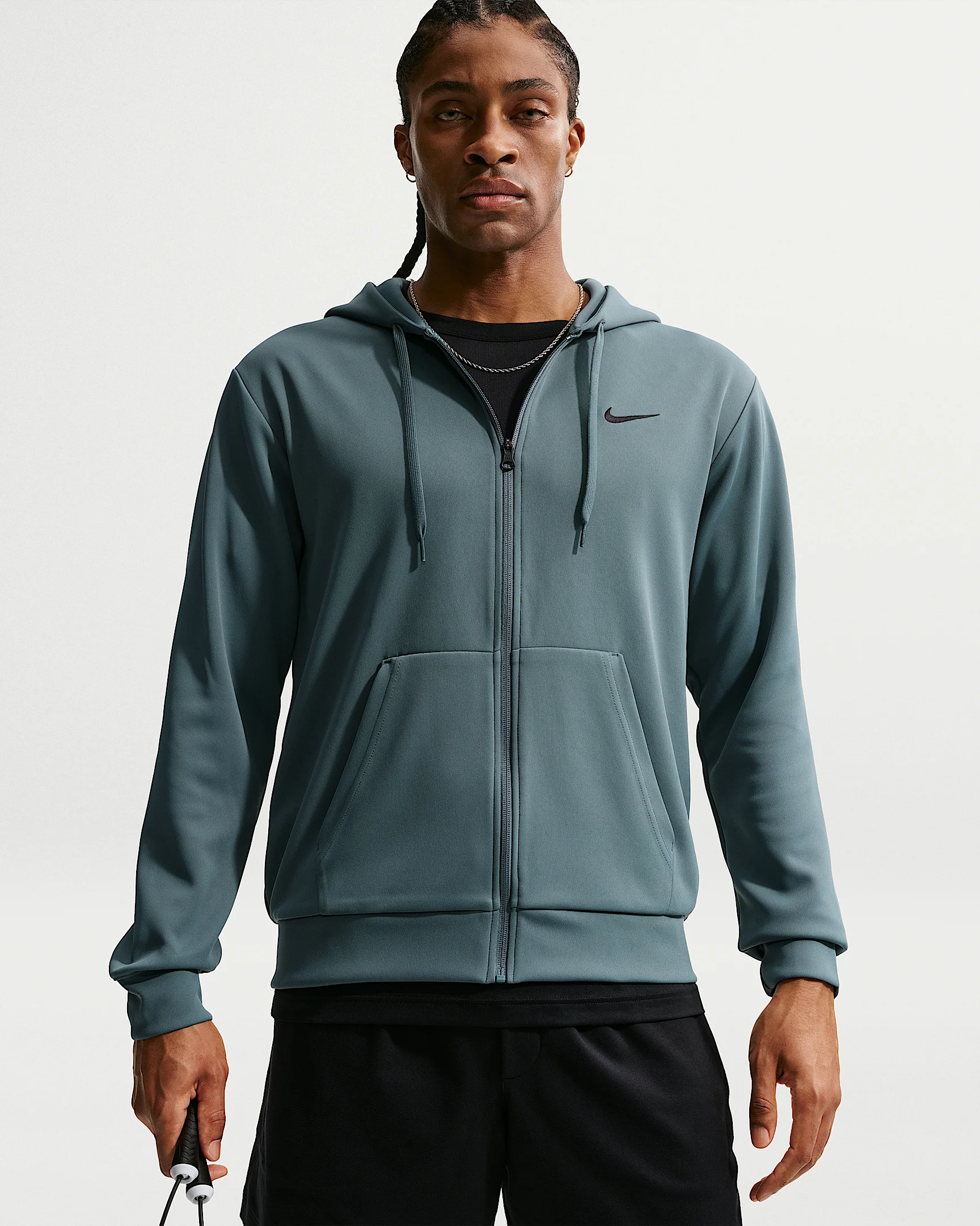 Nike Hyverse Men's Dri-FIT UV Fleece Full-Zip Hoodie - 1