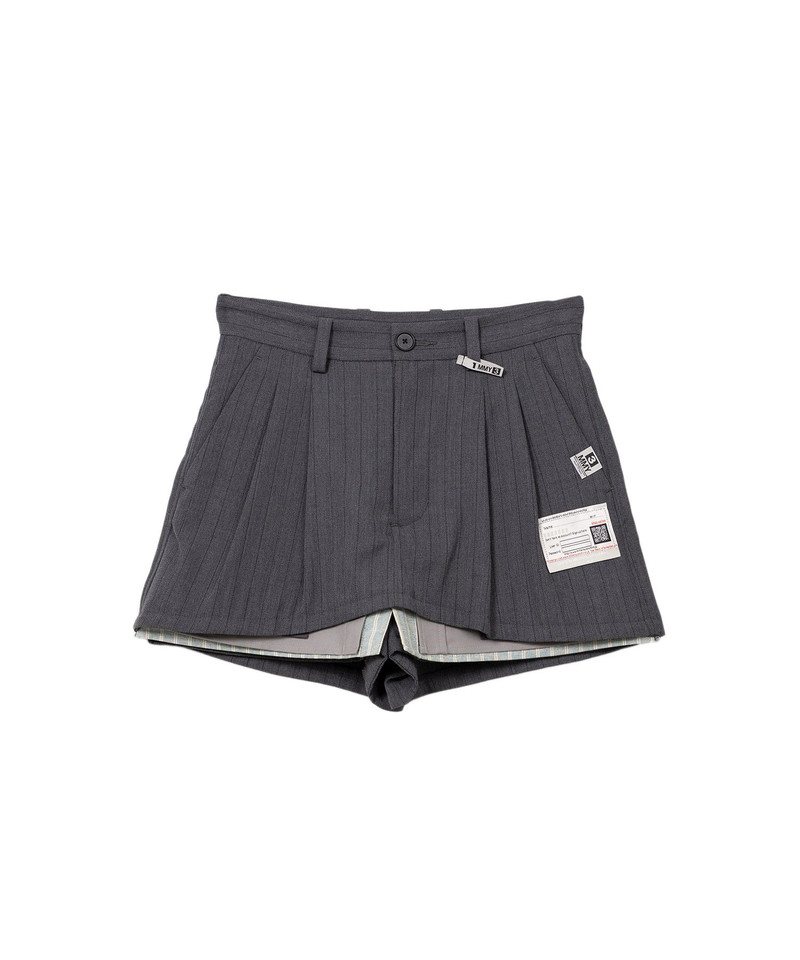 Triple Layered Stripe Shorts 17