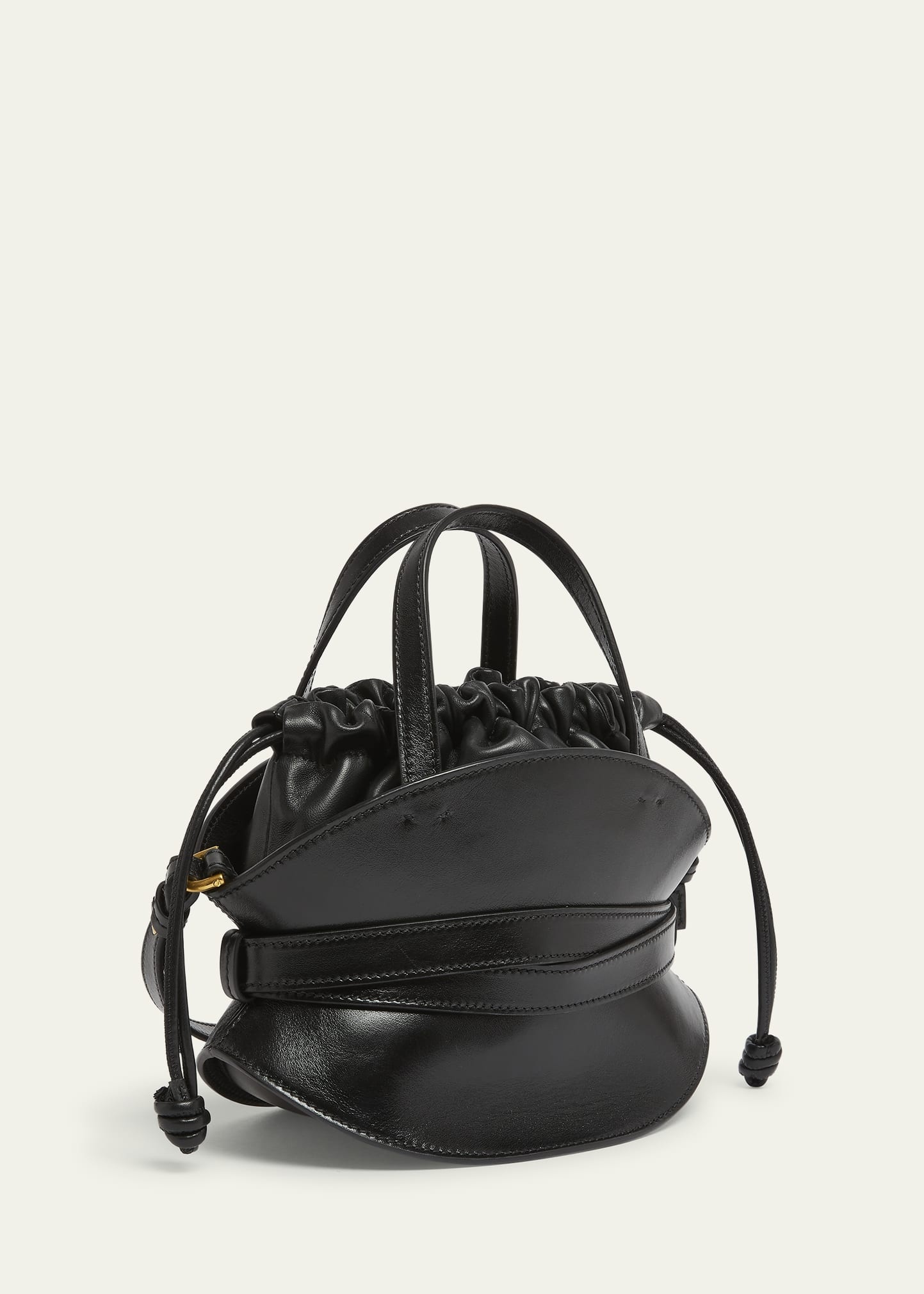 Shuffle Mini Top-Handle Bag in Calfskin - 3