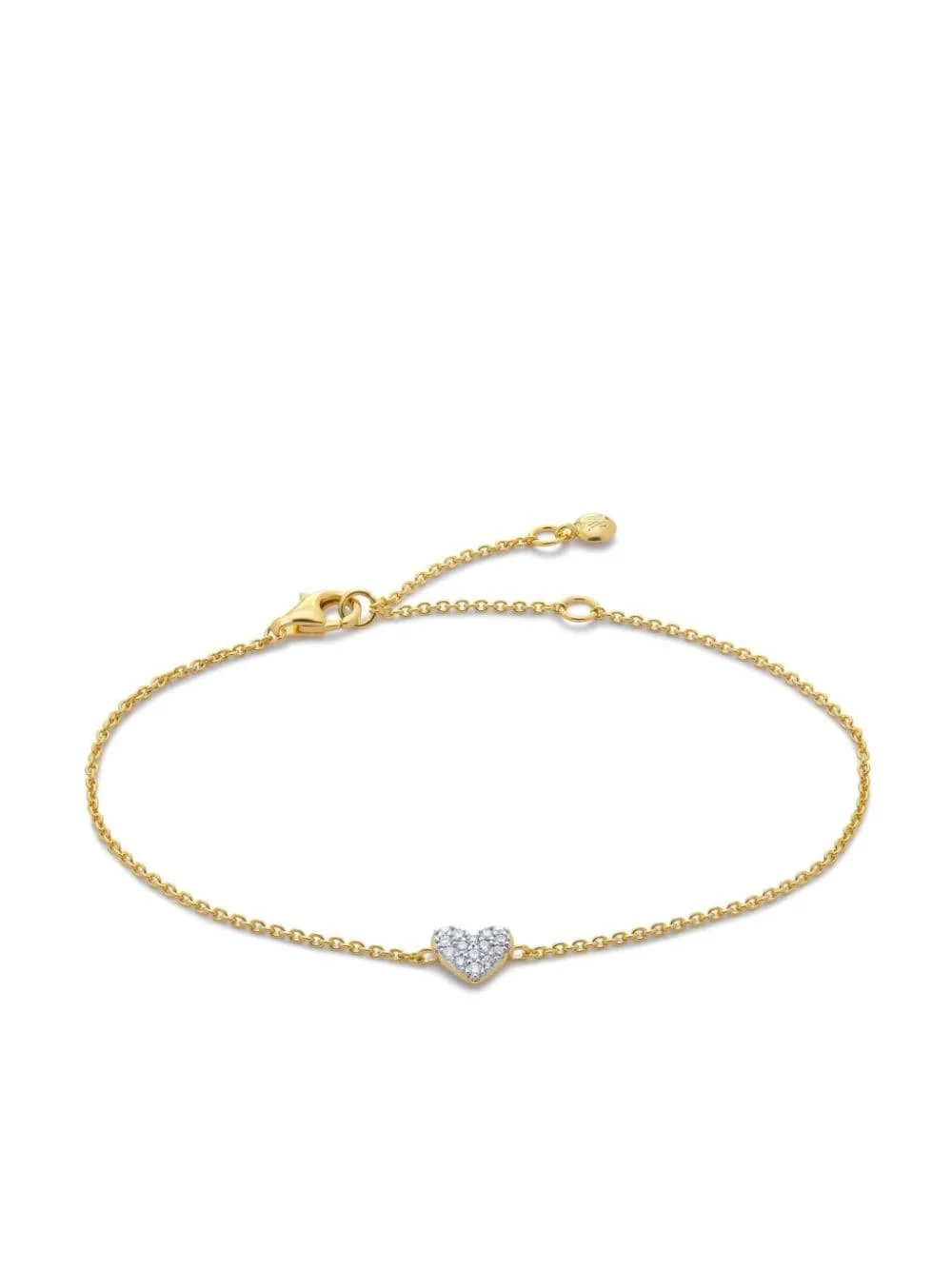 Heart-charm chain necklace - 1