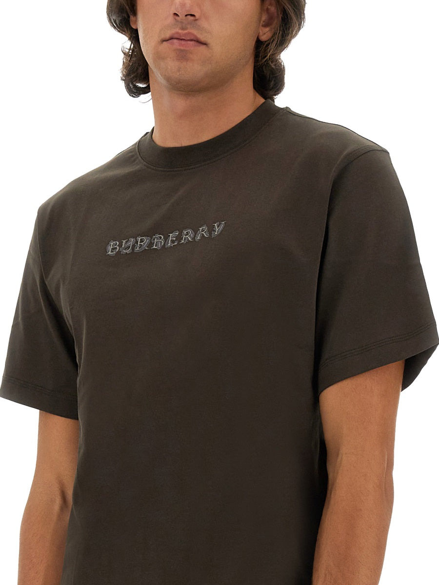 Burberry Men T-Shirt With Logo - 4