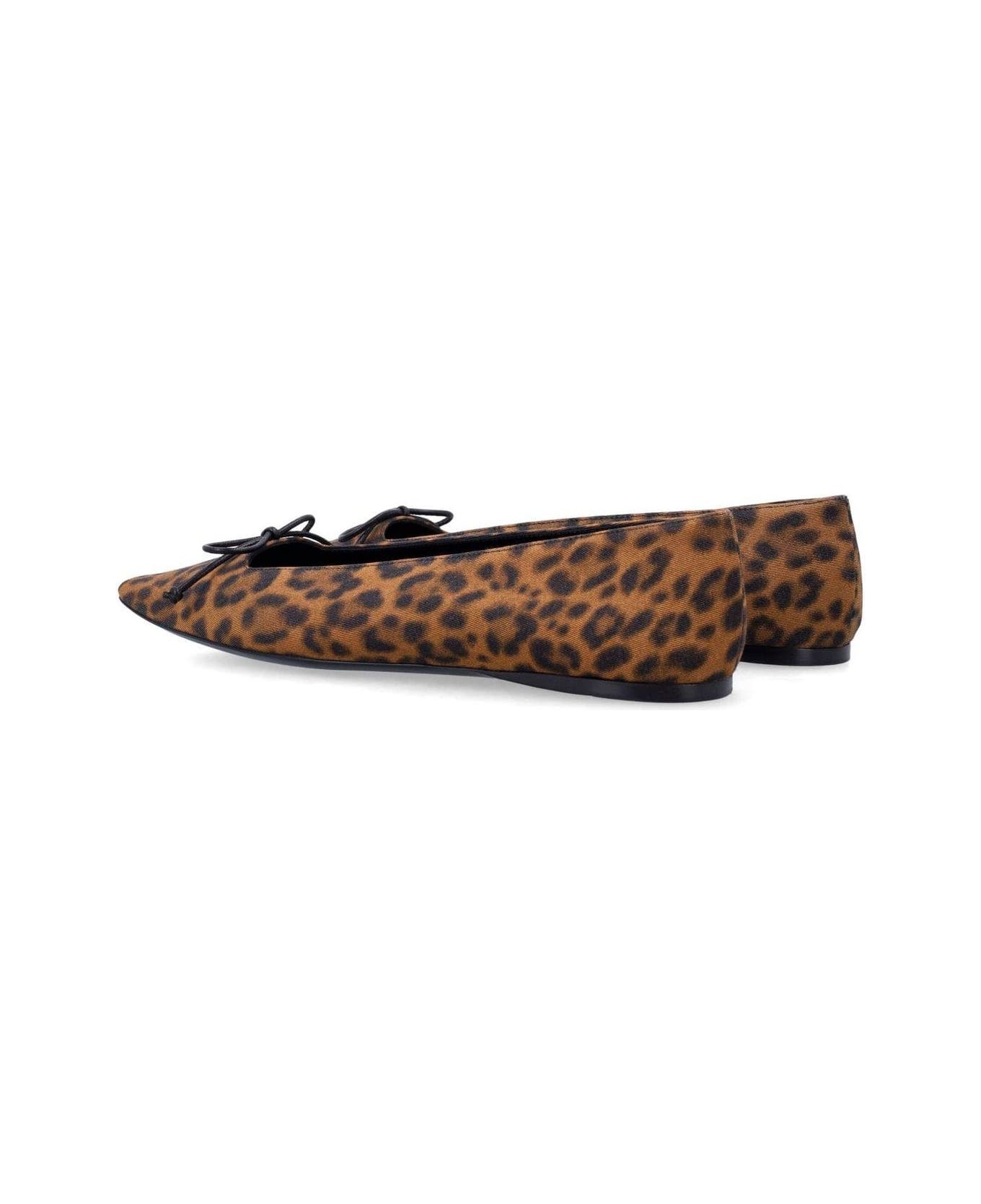 Poppy Square Toe Ballerinas - 4