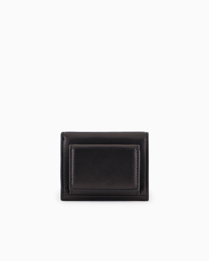 GIORGIO ARMANI Nappa-leather trifold wallet outlook