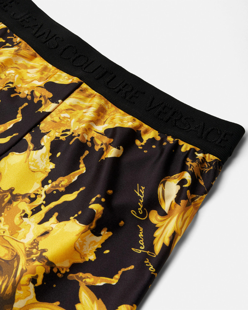 VERSACE JEANS COUTURE Printed Bicycle Shorts outlook