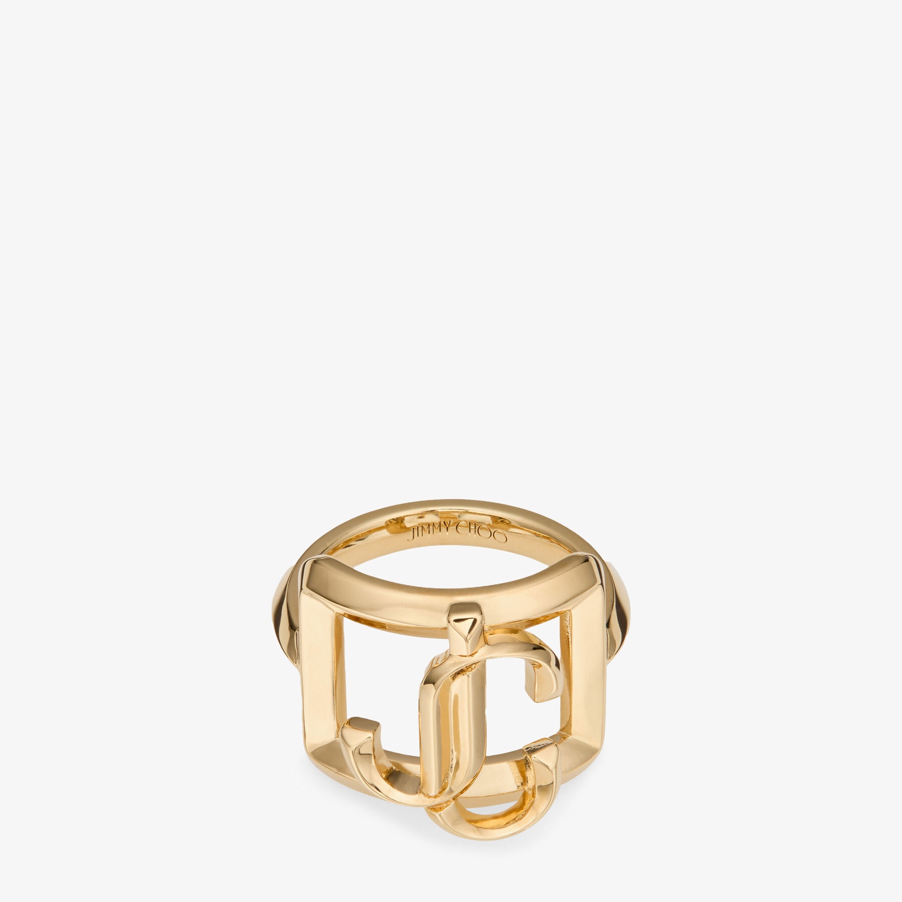 Square JC Slim Ring
Gold-Finish Square Ring - 4