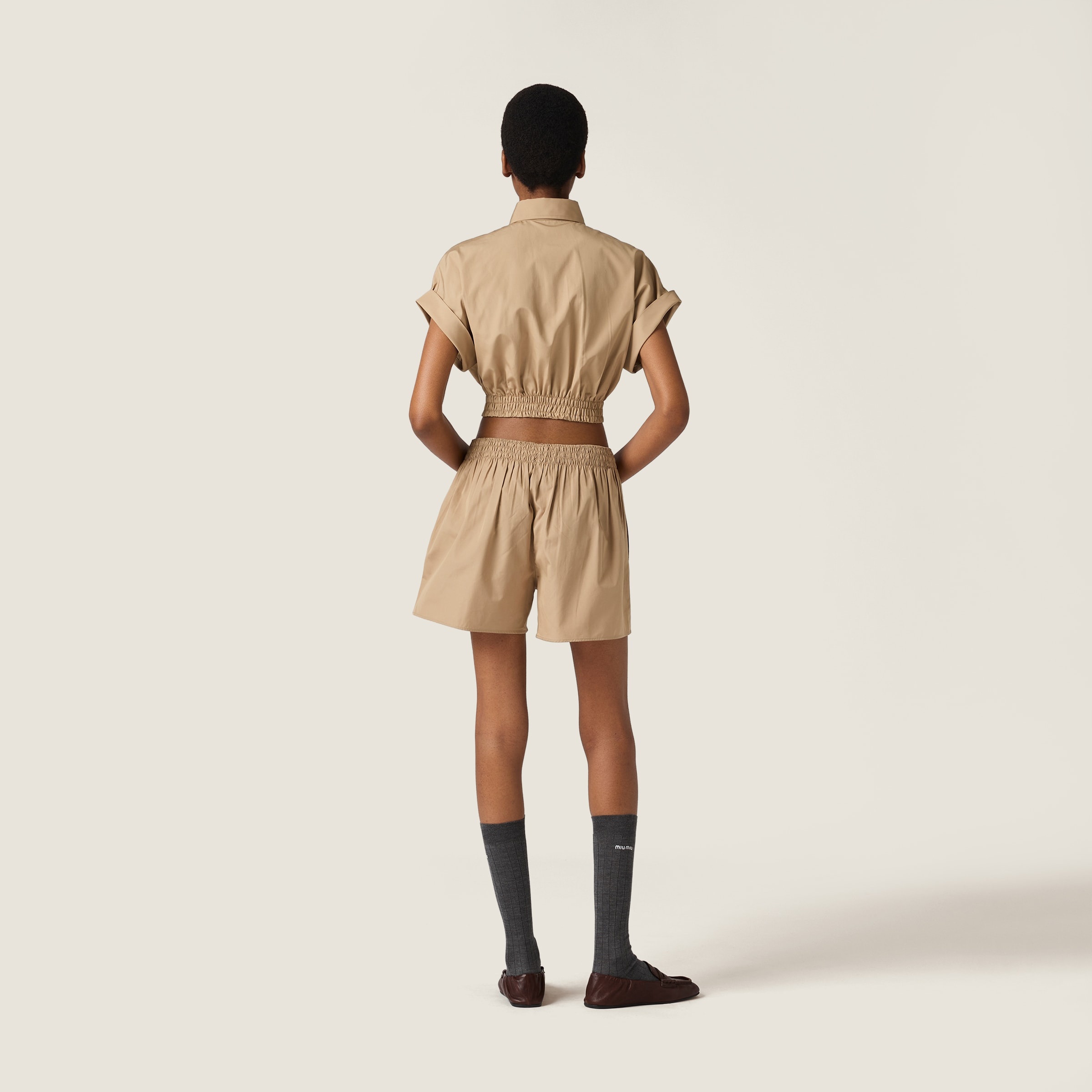 Poplin shorts - 3