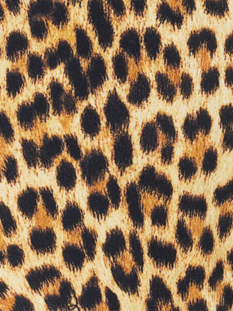 Roberto Cavalli long-sleeve open-back swimsuit outlook