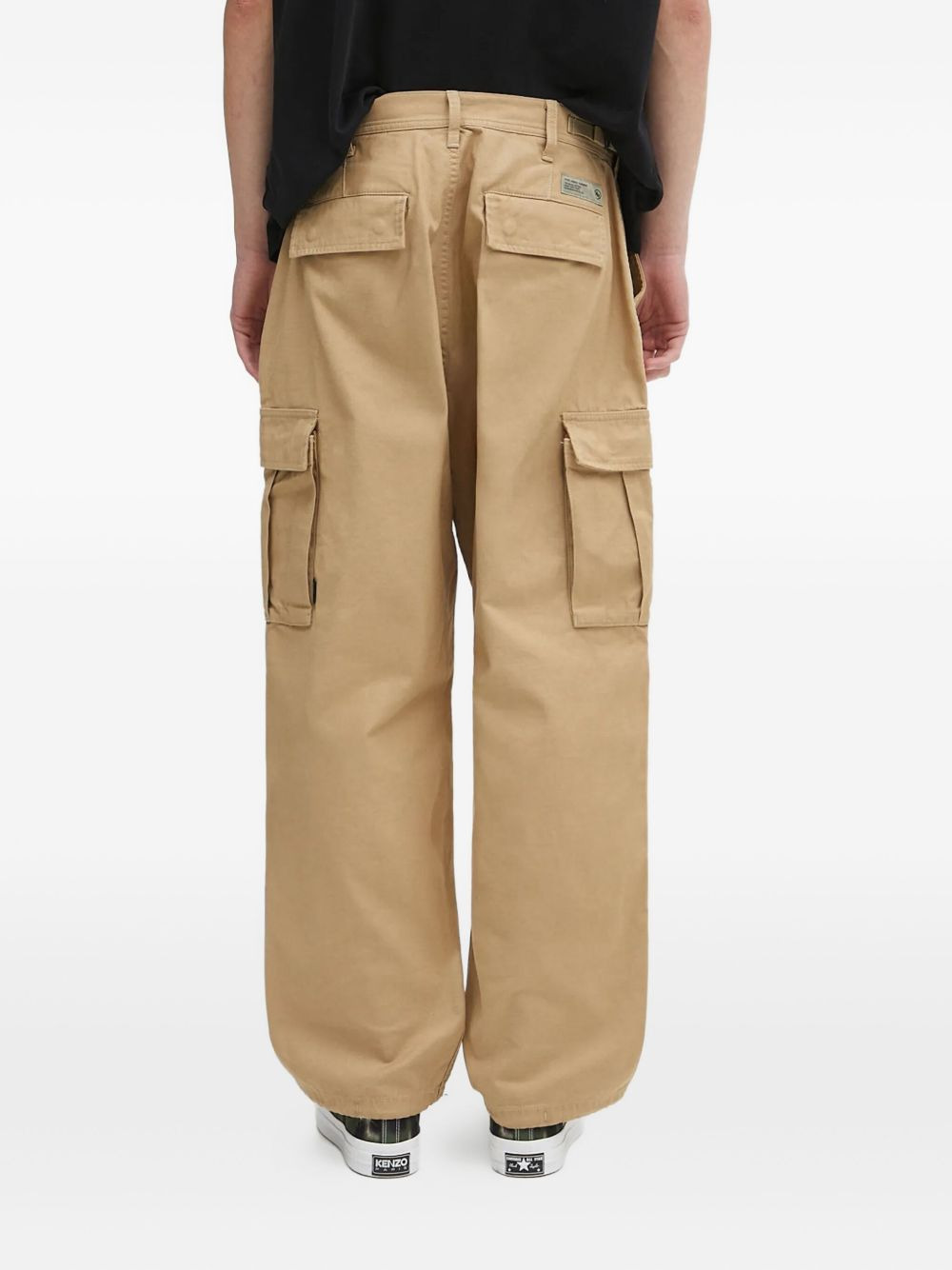 multi-pocket cargo trousers - 4