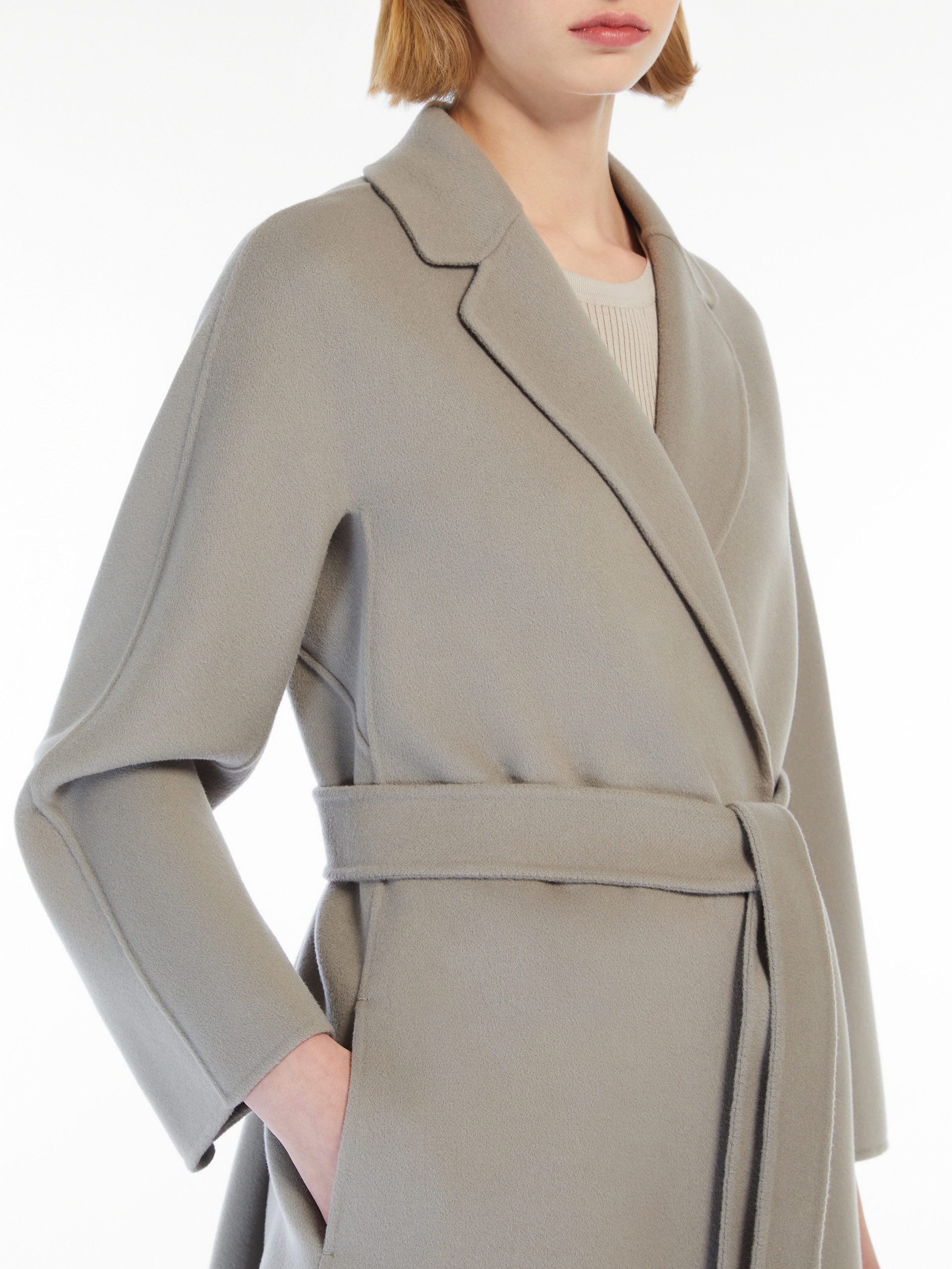 ESTURIA Wool midi coat - 5