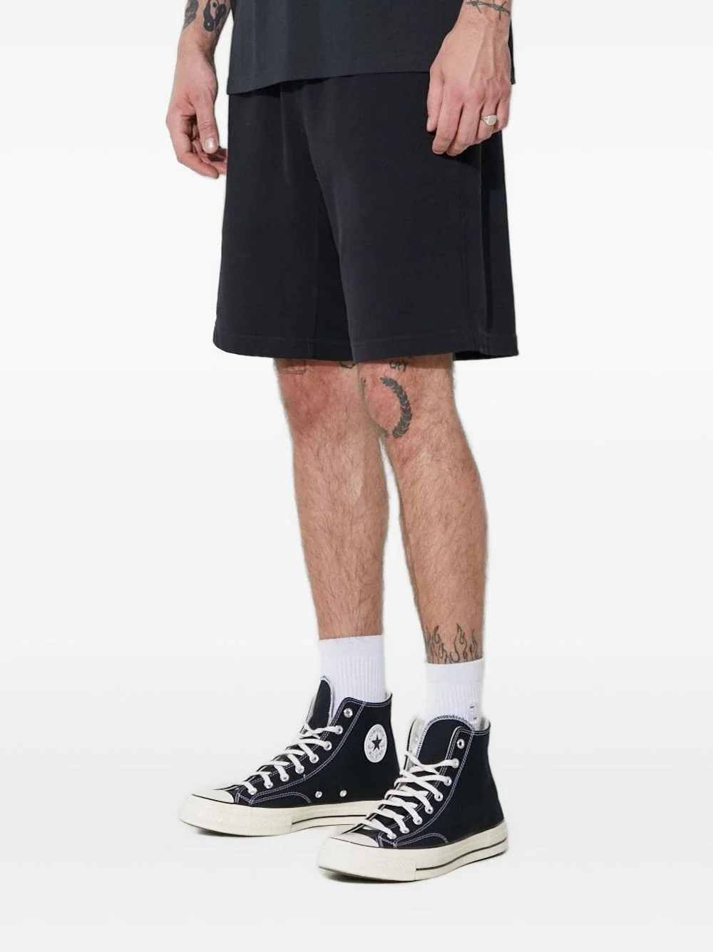 web-belt track shorts - 1