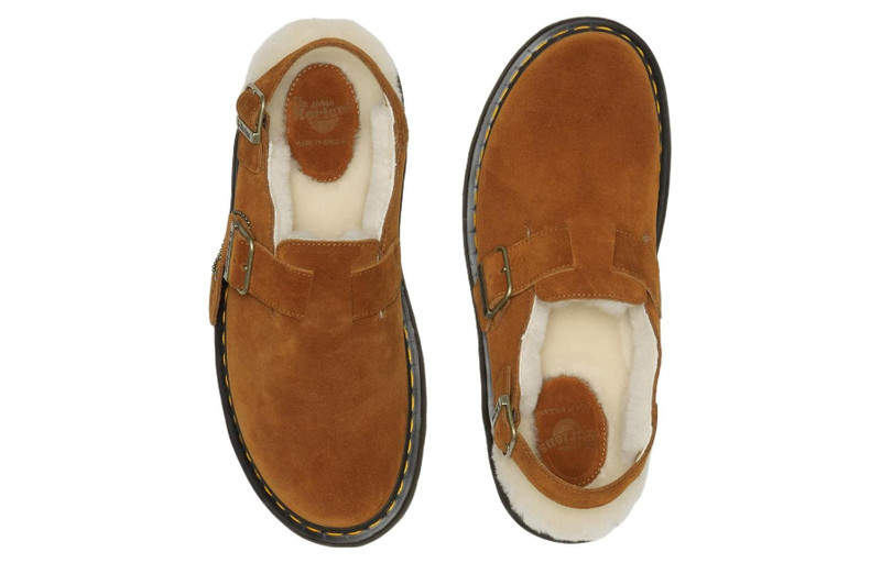 Dr. Martens Dr. Martens Jorge Shearling Slingback Mule 'Brown' 27717999 outlook