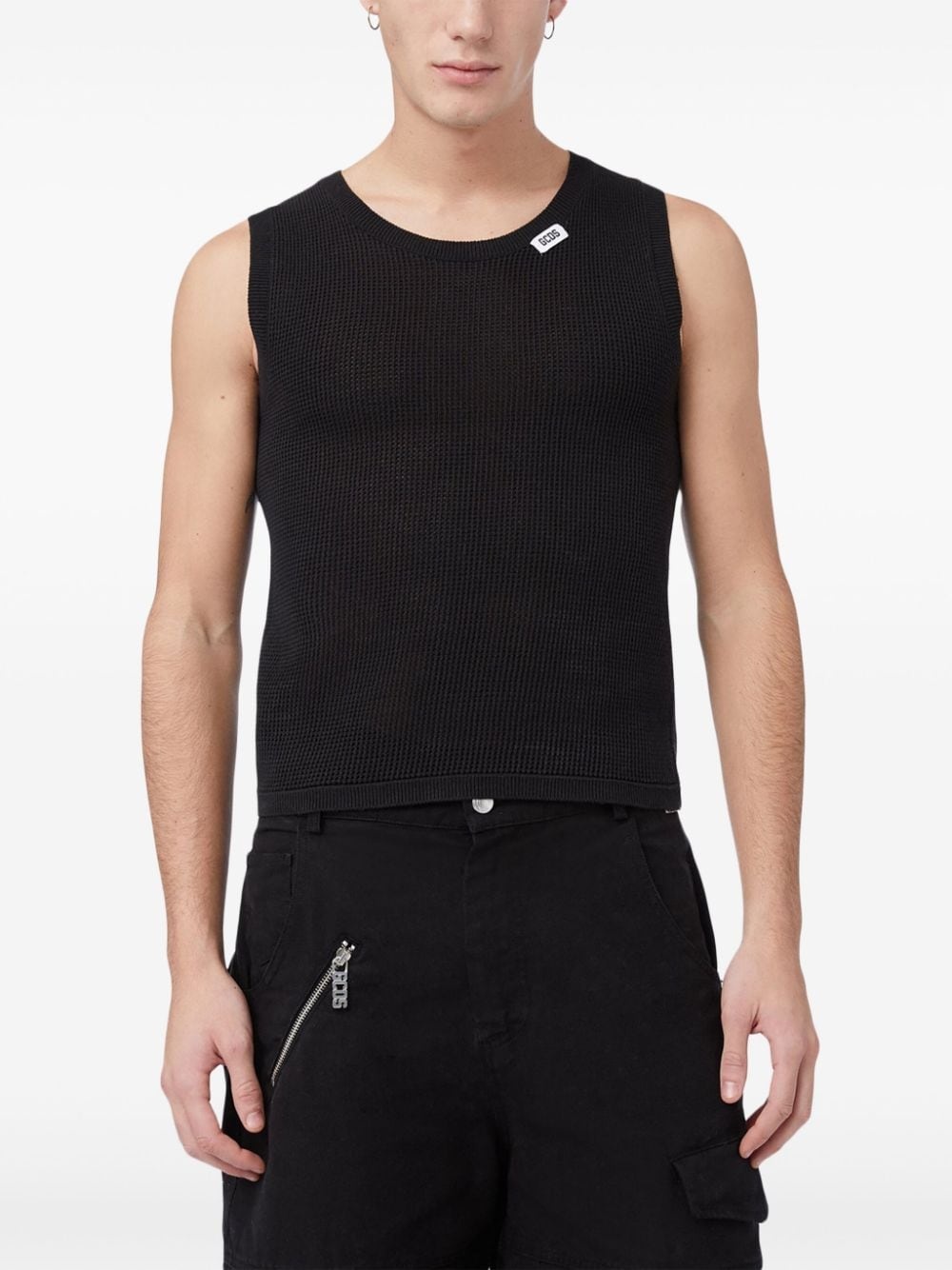 knitted tank top - 3