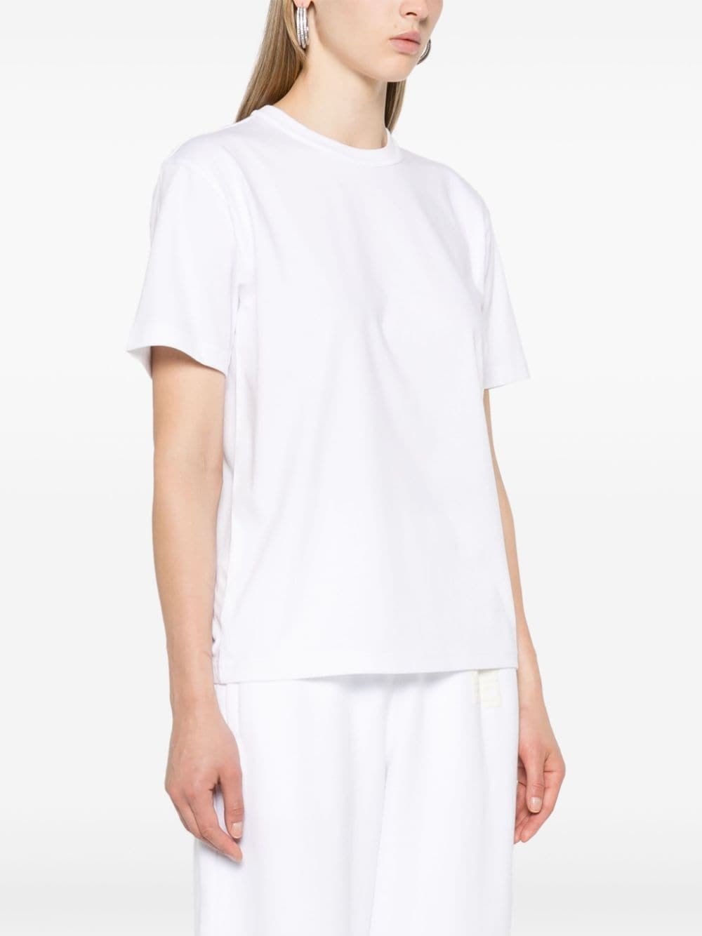 logo-print cotton T-shirt - 3
