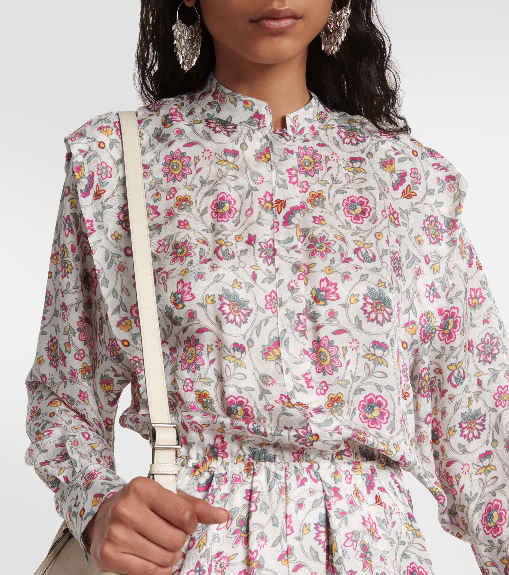 Lokeya floral midi dress - 4