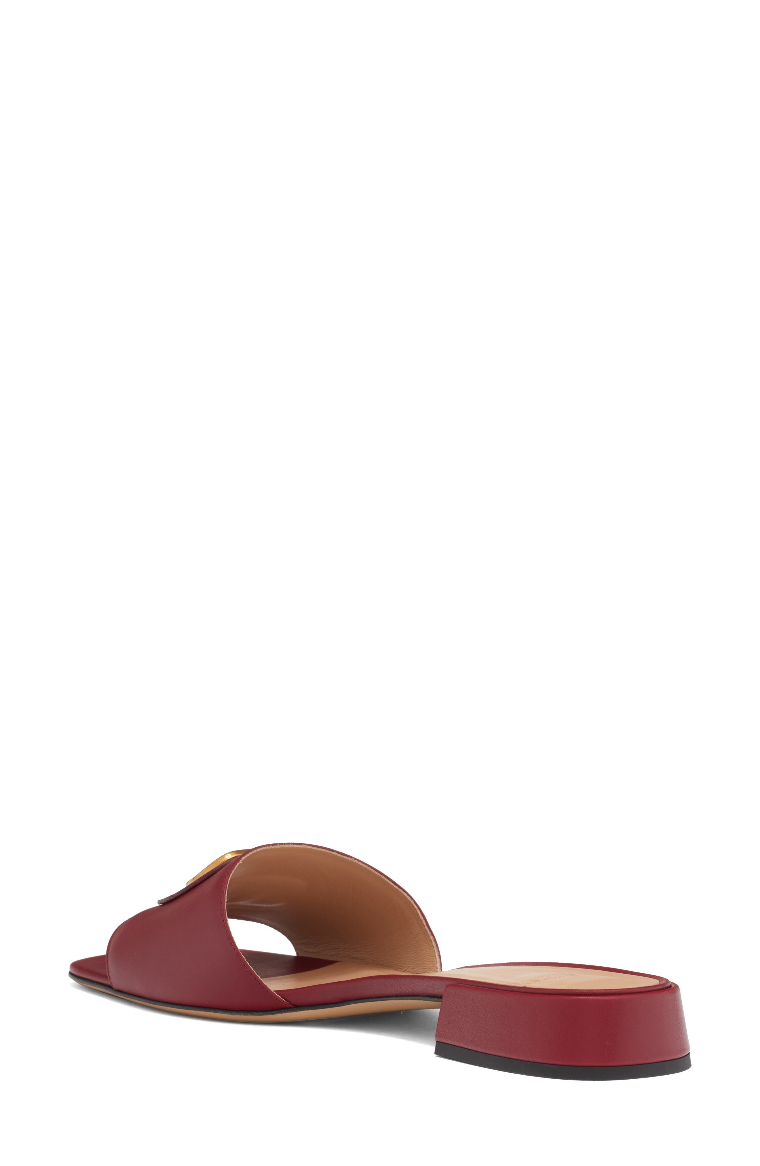 Valentino Garavani VLOGO Signature Slide Sandal in Brick at Nordstrom - 2