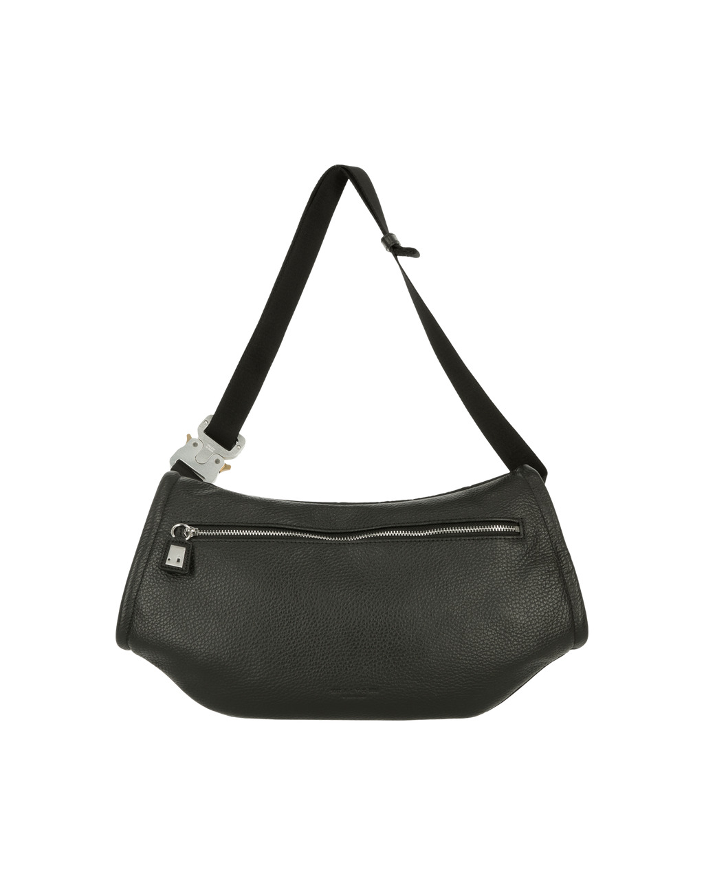 LEATHER X NYLON CROSSBODY BAG - 1